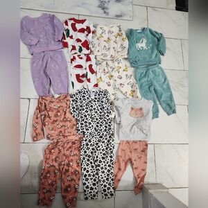 Kids Pajamas Set - Multicolor 18 Monthe Babygirl